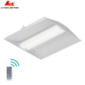 Dimmable 2x2 FT Troffer LED Light Fixture, 40W,Damp Rated, 24x24 Inch LED Lay-In Panel